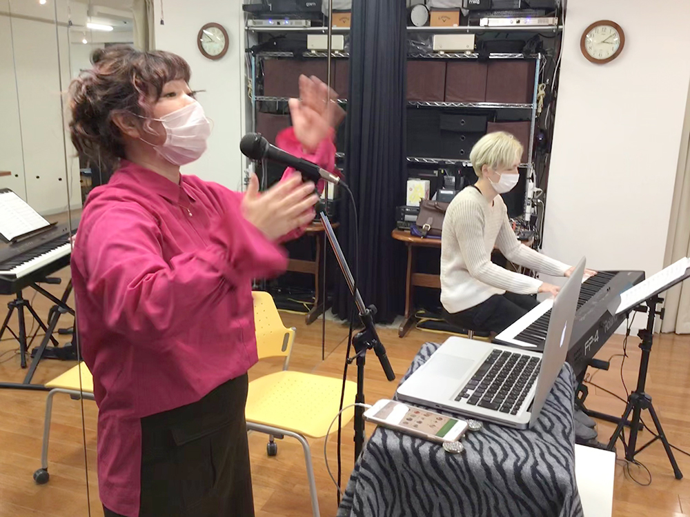 有坂美香 & The Sunshowers 体験レッスンの流れ